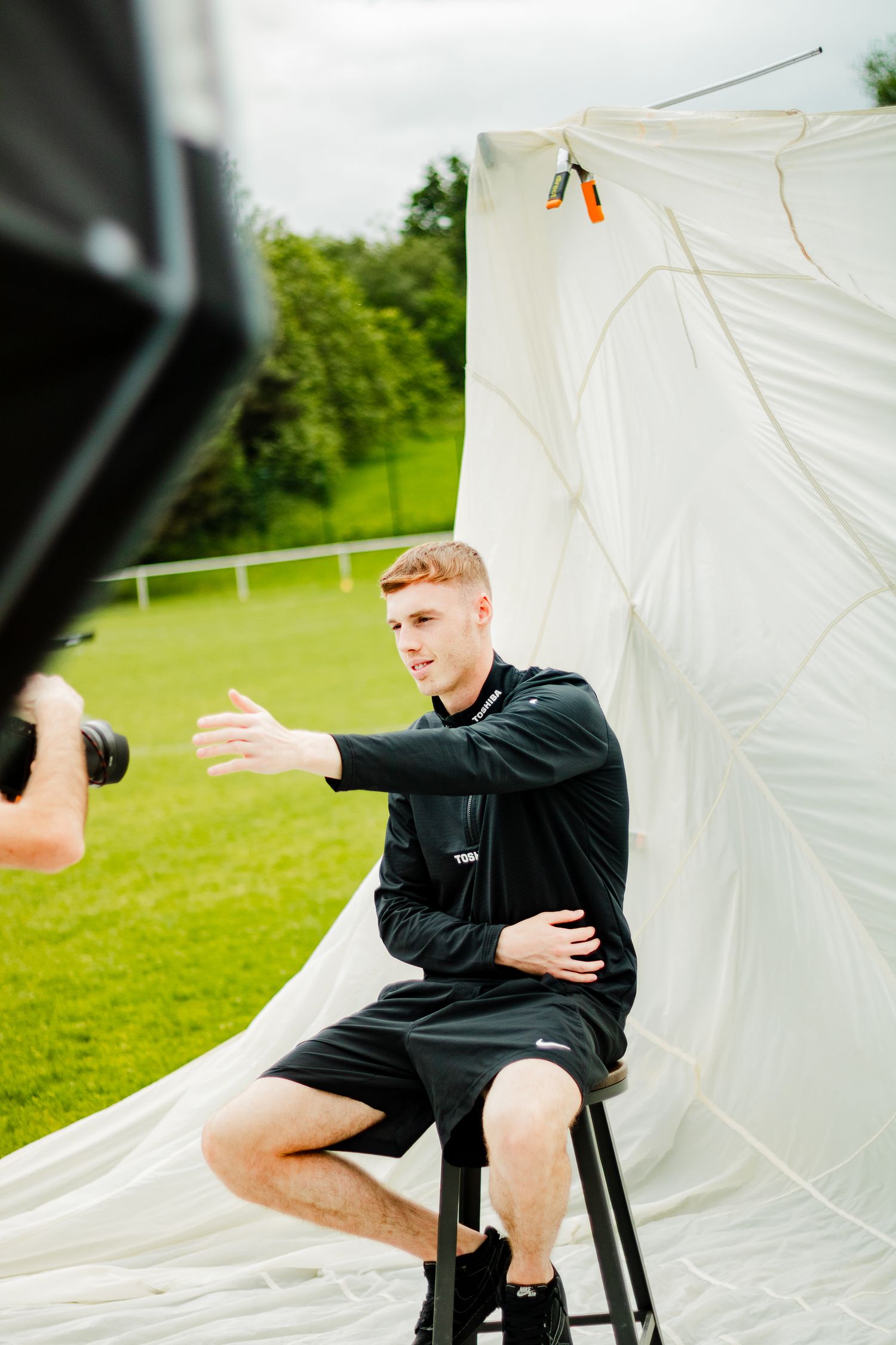Cole Palmer x Rising Ballers — sports photography by JKVSNZ