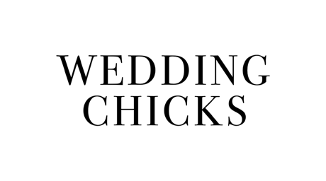Decorative wedding typography with elegant script text in black.