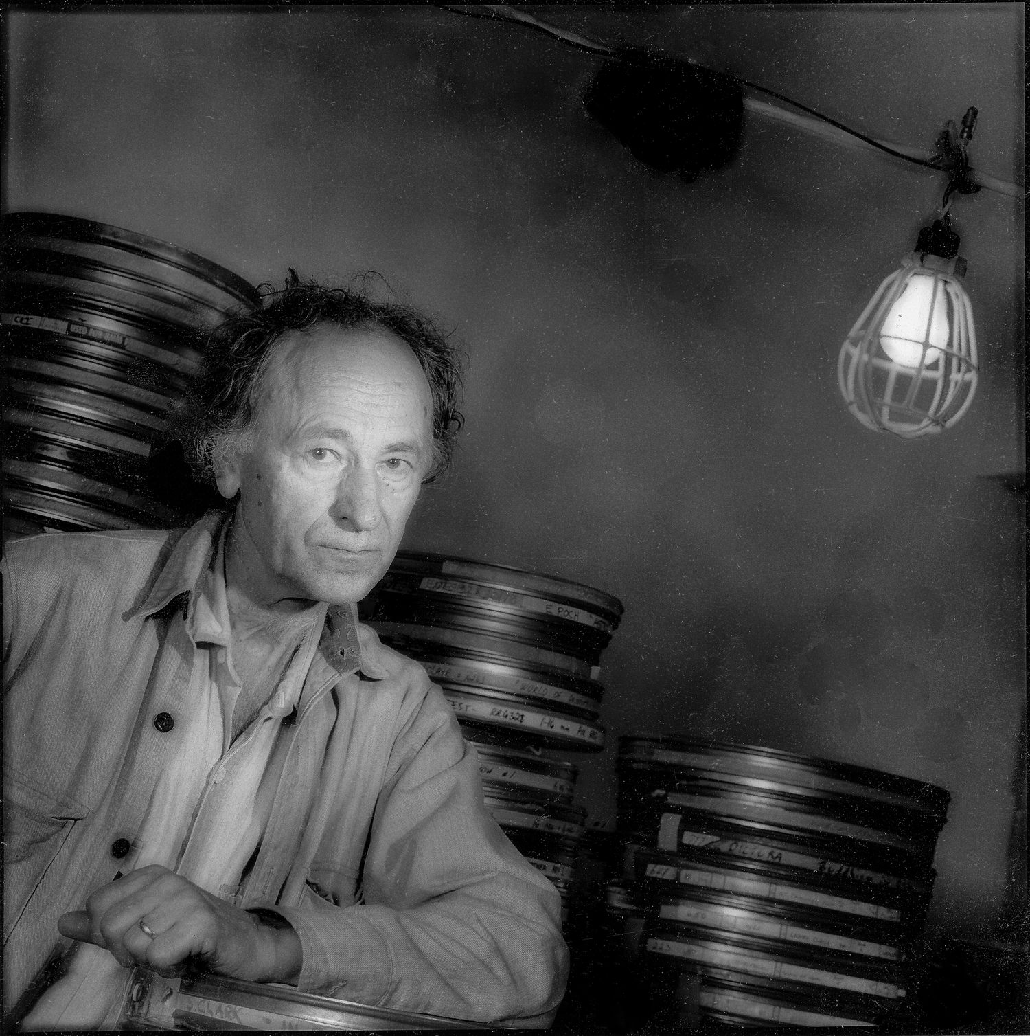 Jonas Mekas, filmmaker, writer and curator at the Anthology Film Archives, NYC.