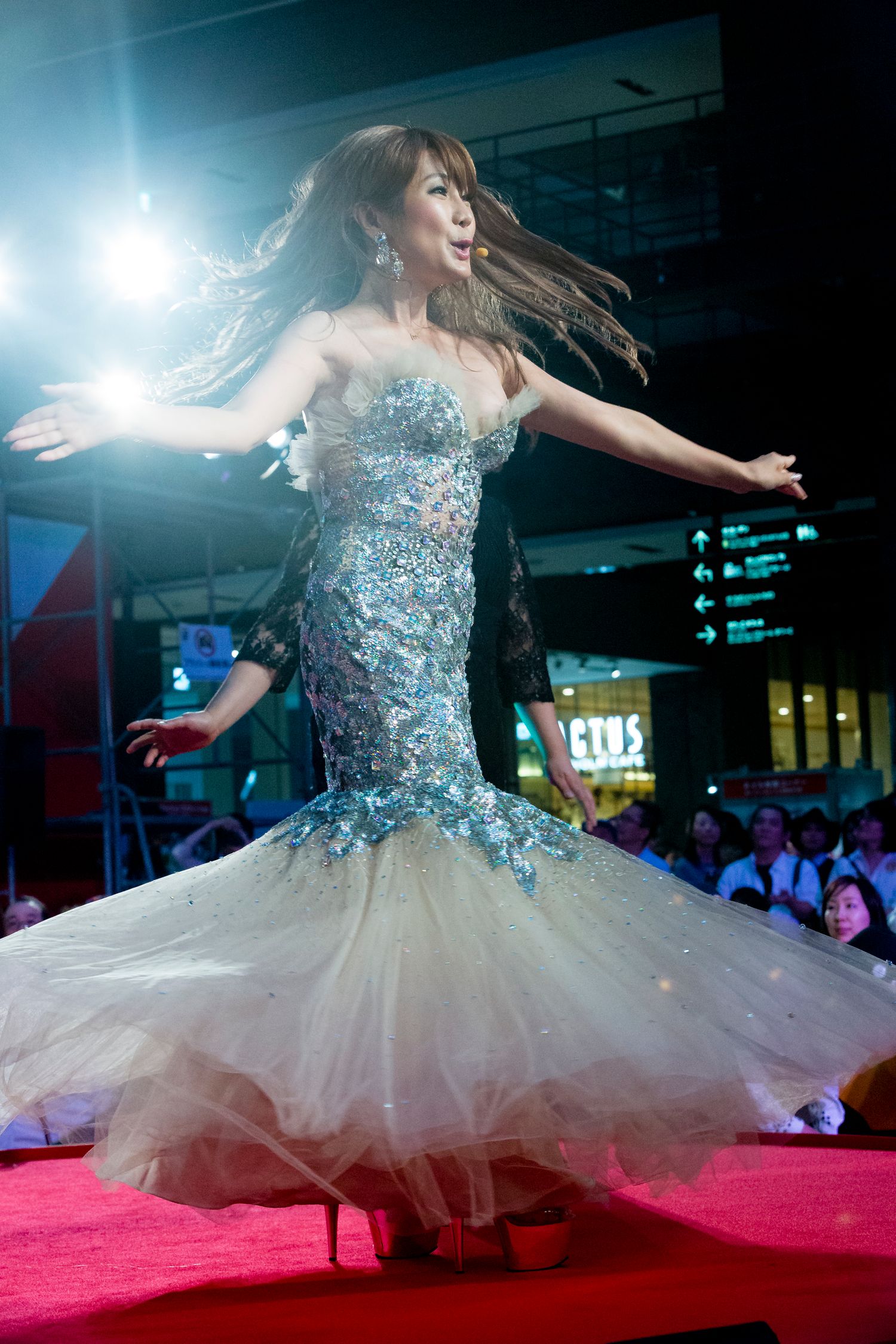 Ai haruna in concert in Osaka, Japan