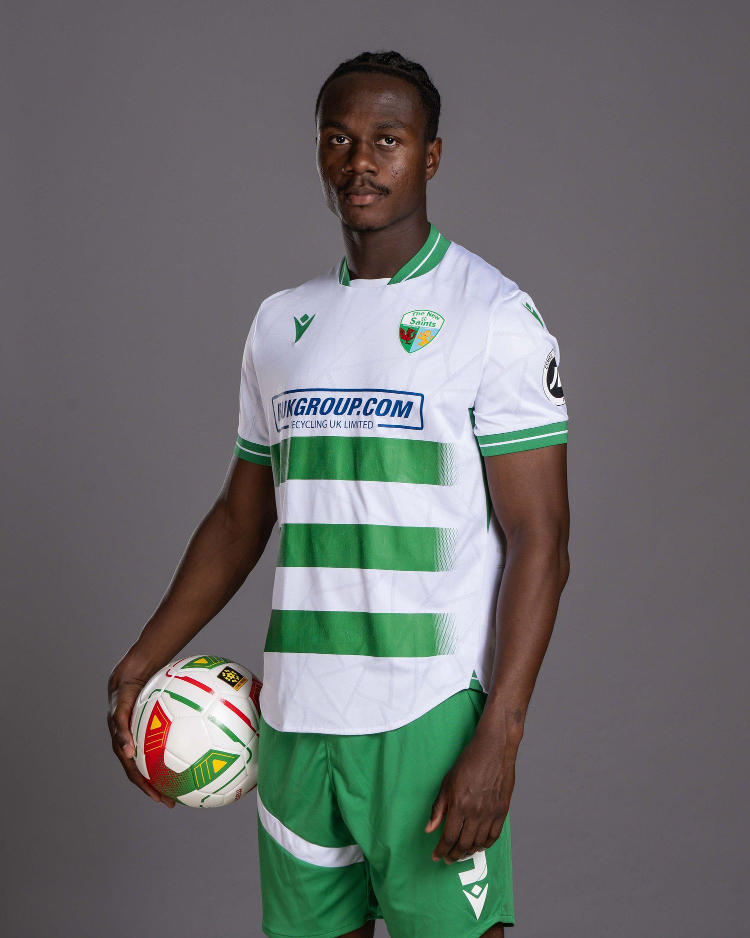 football player headshot