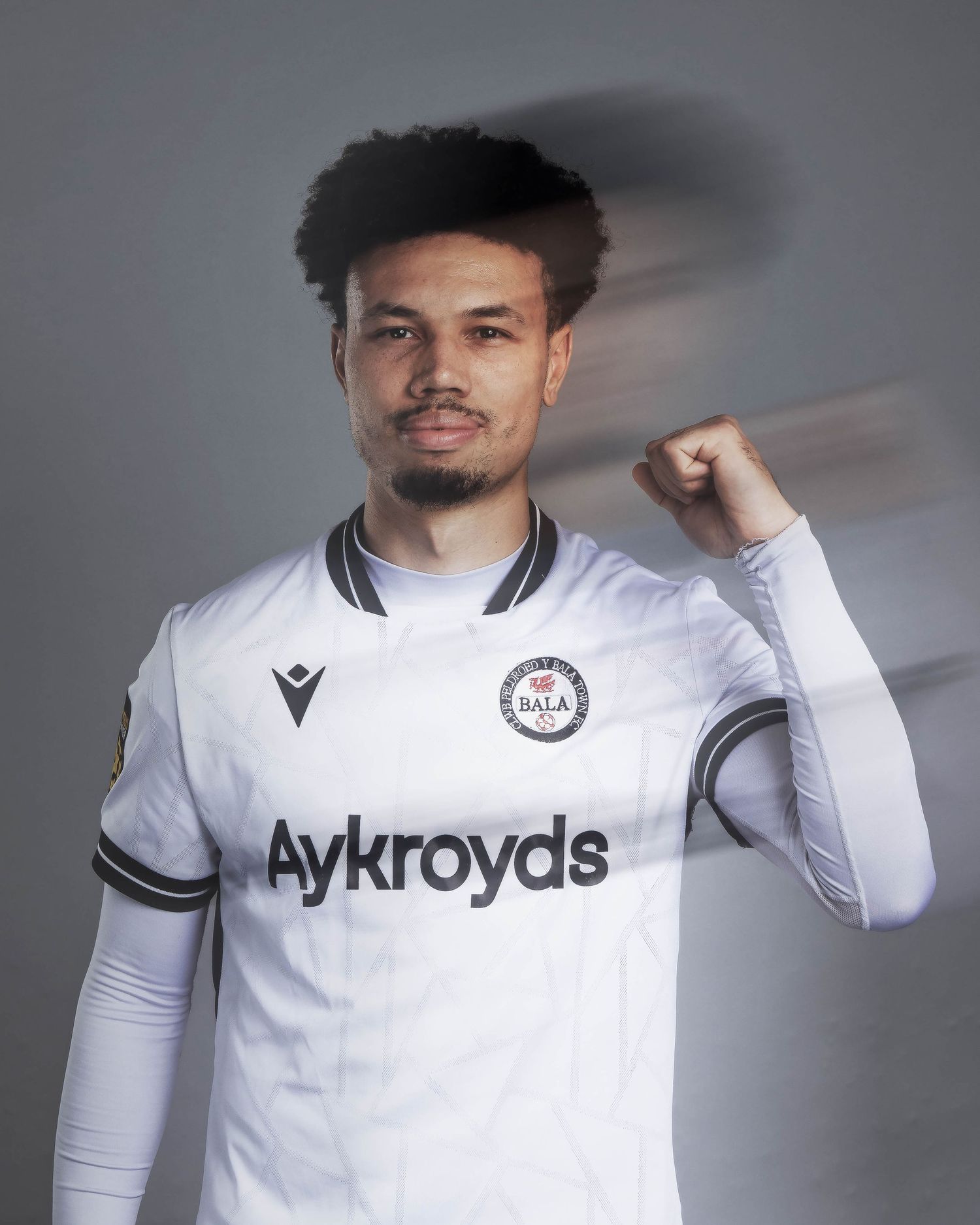 football player headshot