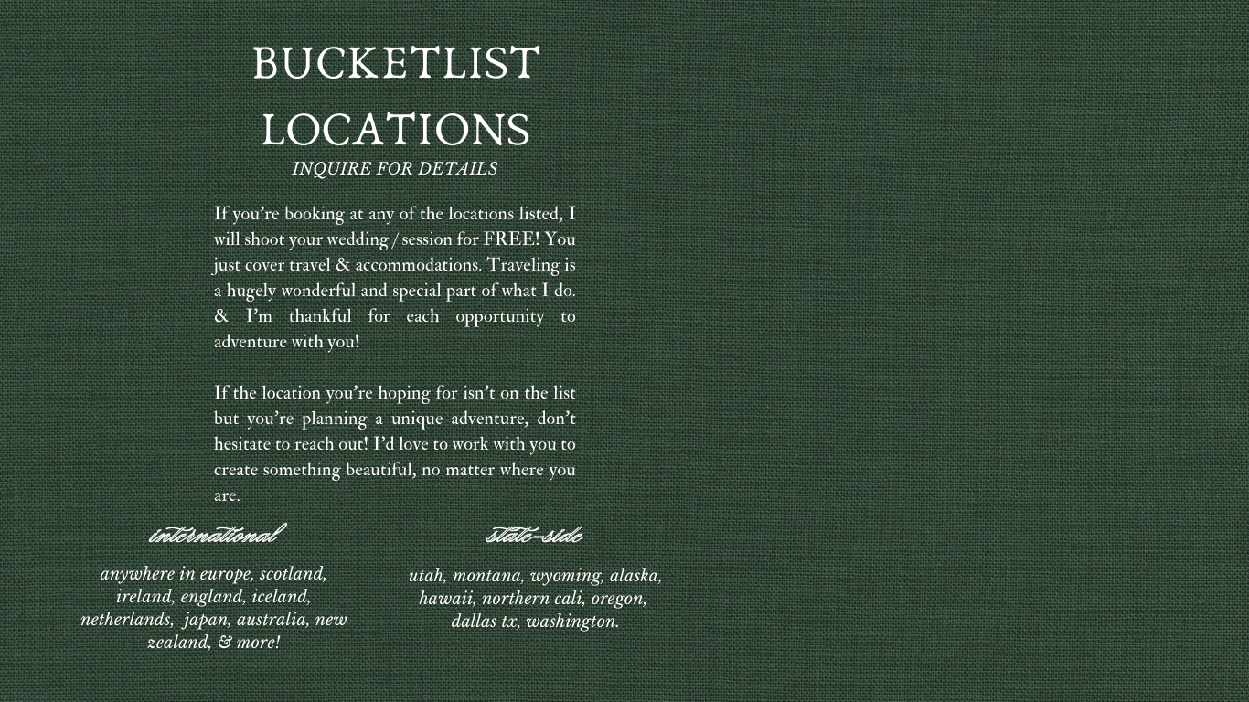 A dark green textbook or book cover with the word 'BUCKETLIST' visible at the top.