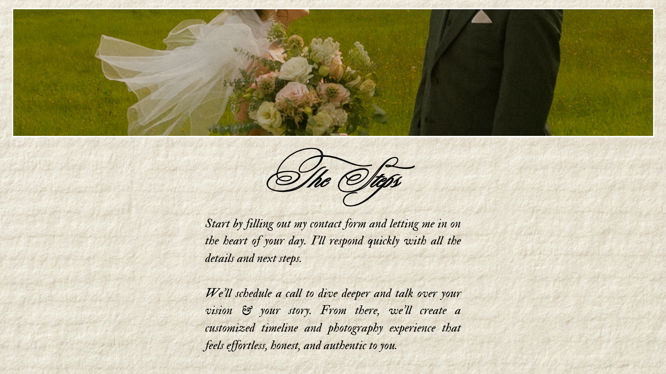 Handwritten cursive text in black ink on white paper with a green background visible in the margins.