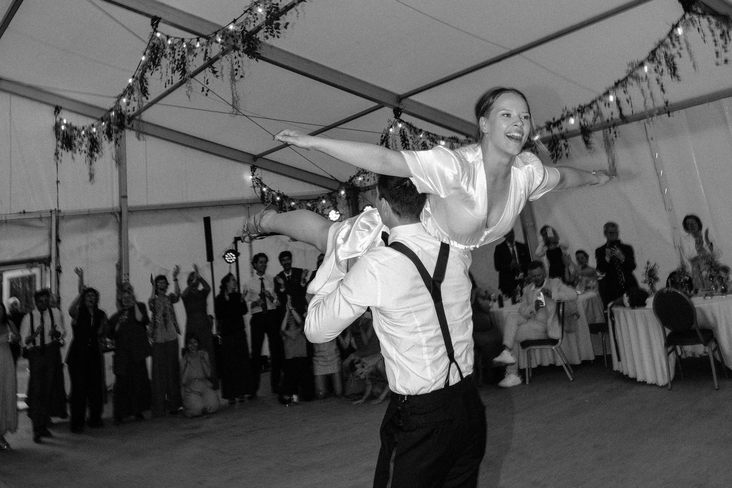 Documentary wedding photographer.