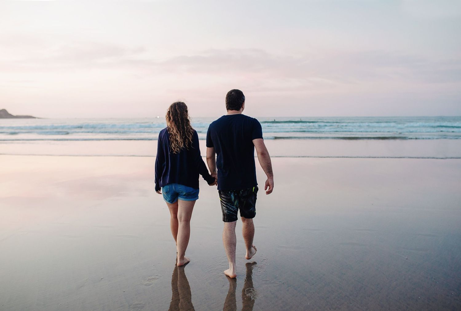 Séance photo couple au bord de mer