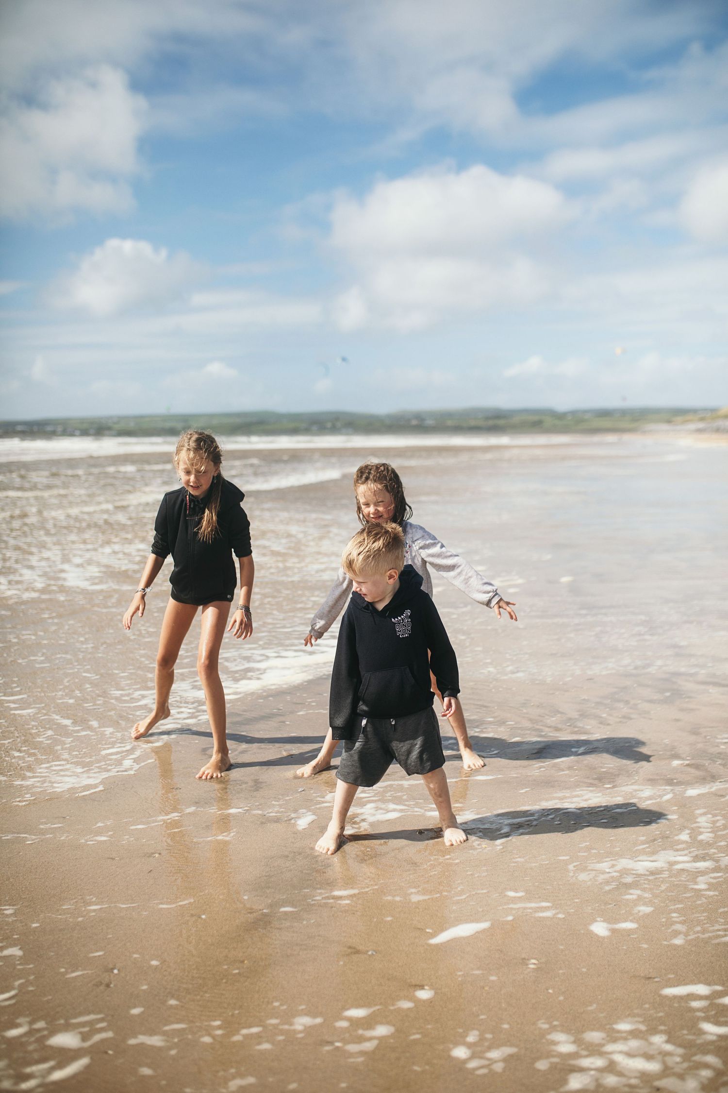 Séance photo famille à la plage