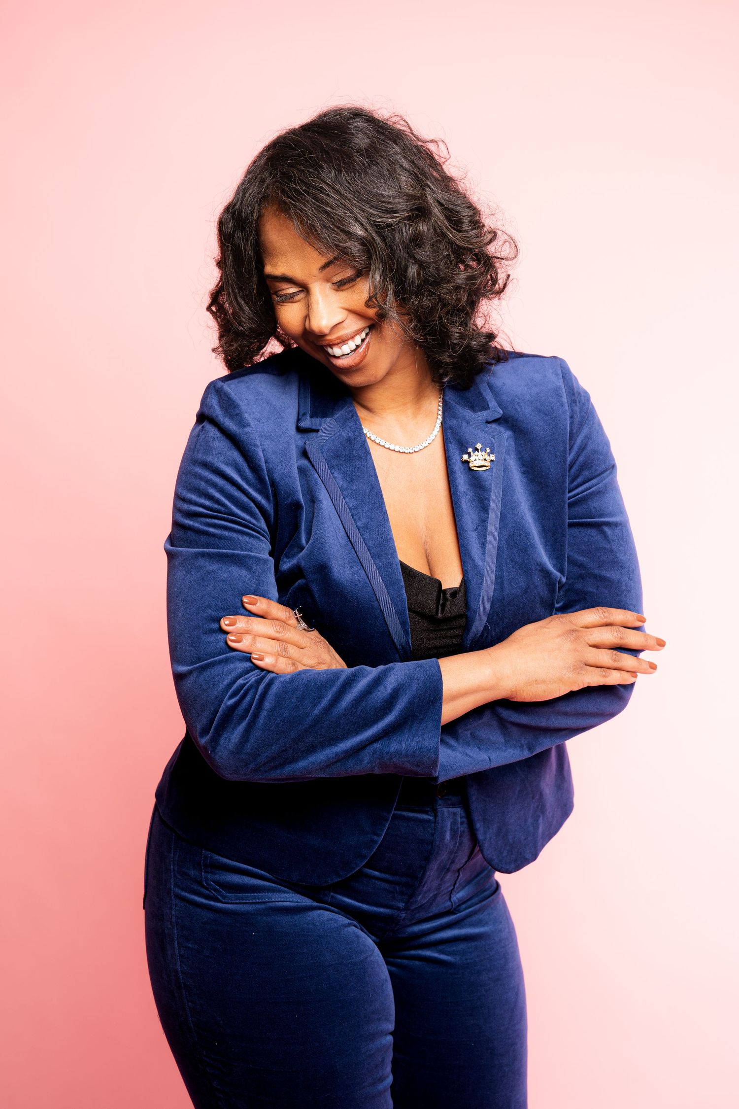 Professional corporate headshot photograph for a public speaker and toastmaster by Don Wilson in an NYC photo studio