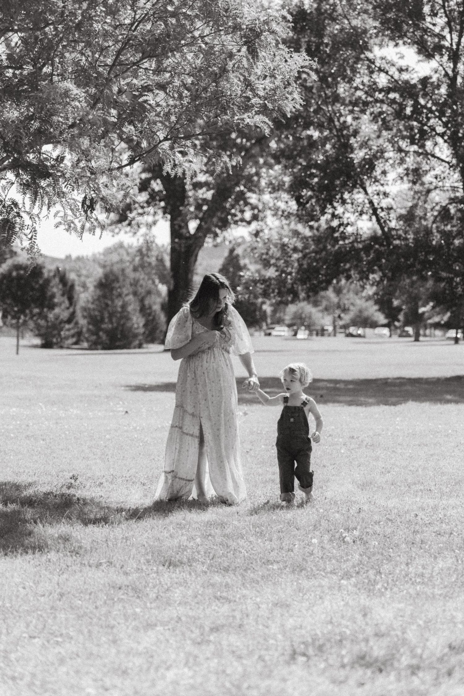 mother and son photography