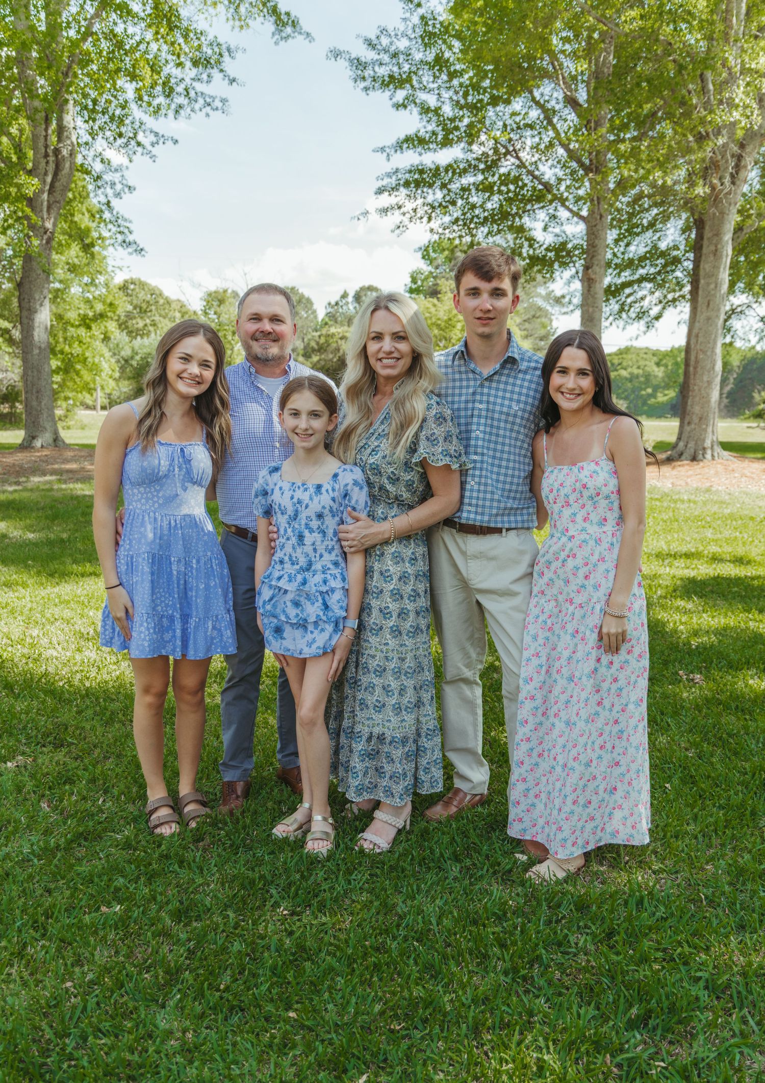 family spring photography