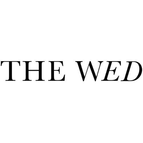 Black text reading 'THE WED' against a white background with a portion cut off on the right side.