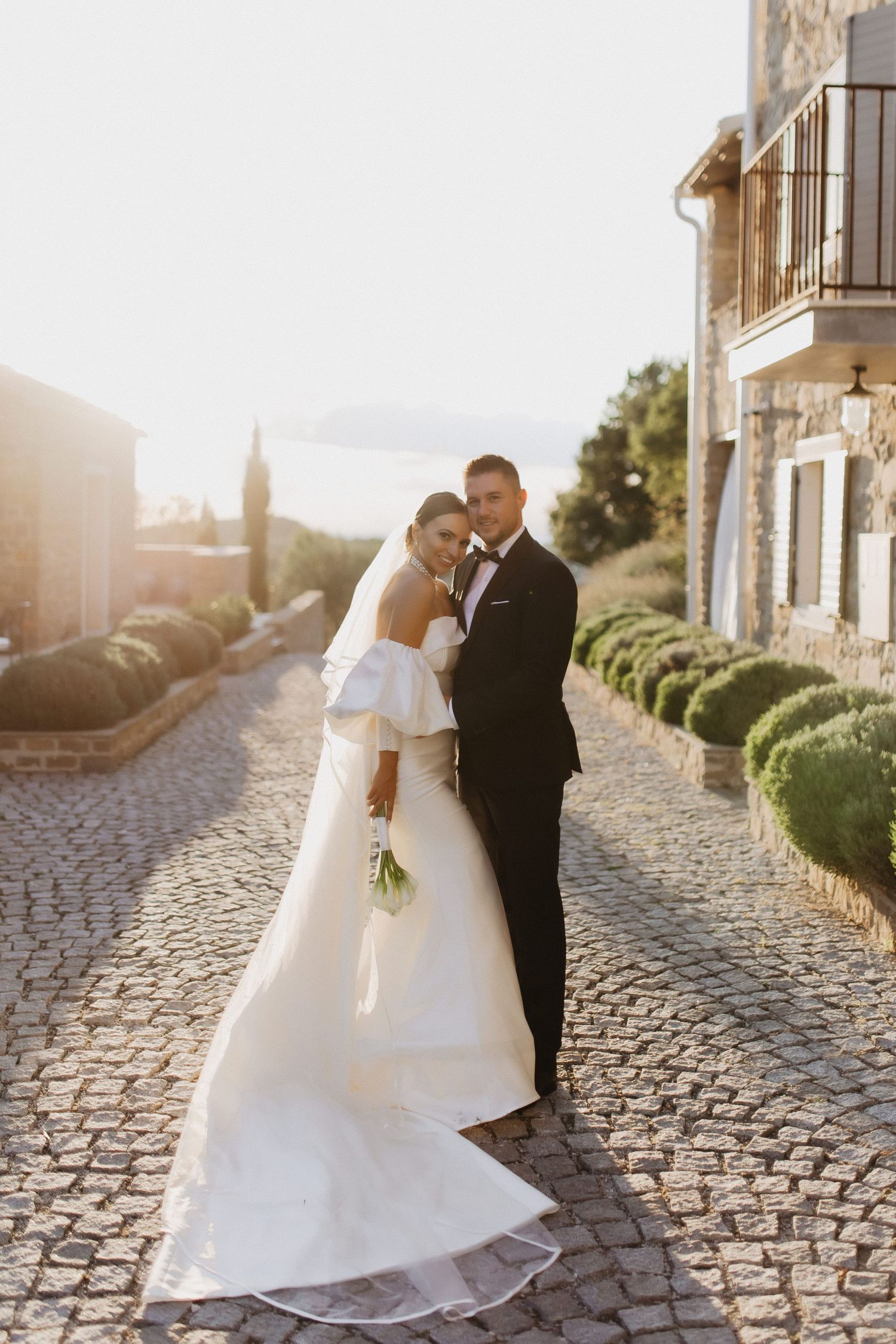 San canzian luxury summer wedding