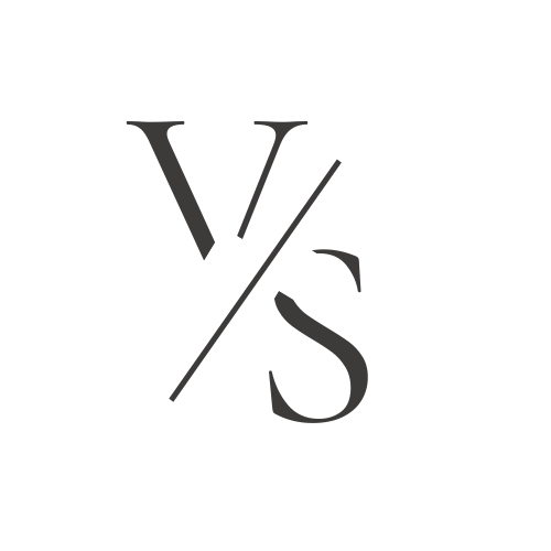 Abstract black and white typographic design element.
