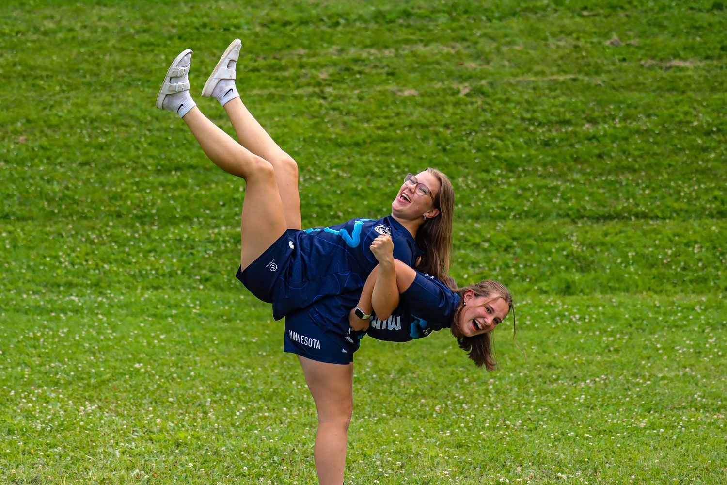 Club sports media day photos. Ultimate frisbee.
