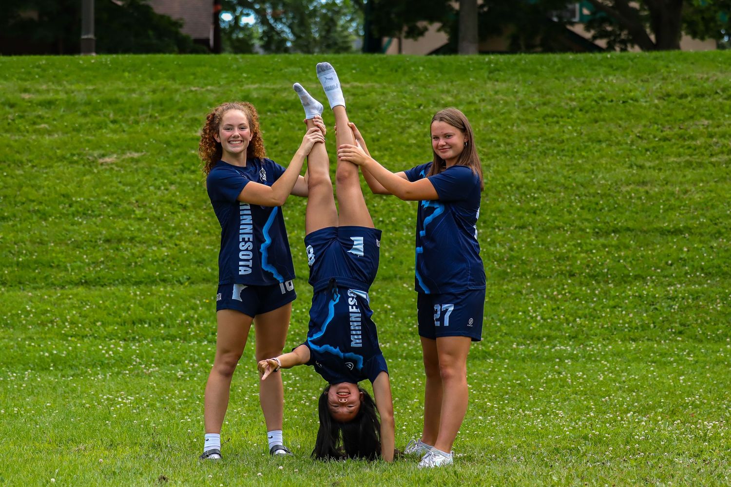 Club sports media day photos. Ultimate frisbee.