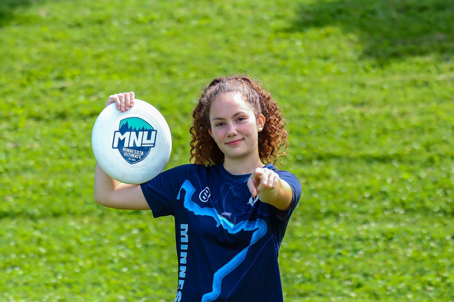 Club sports media day photos. Ultimate frisbee.