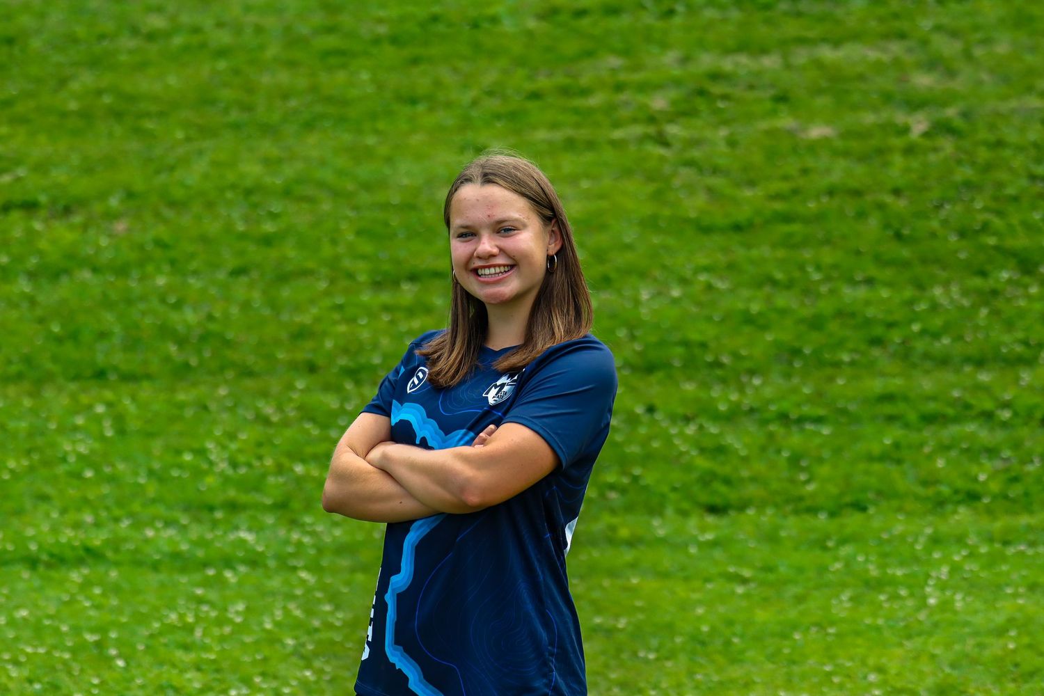 Club sports media day photos. Ultimate frisbee.
