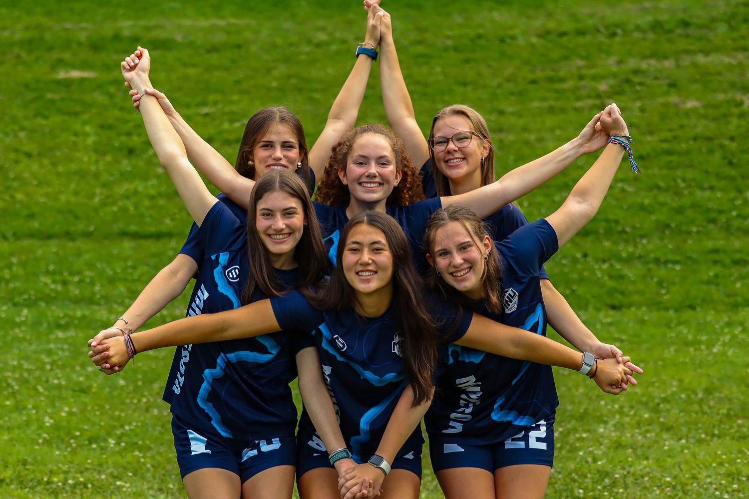 Club sports media day photos. Ultimate frisbee.