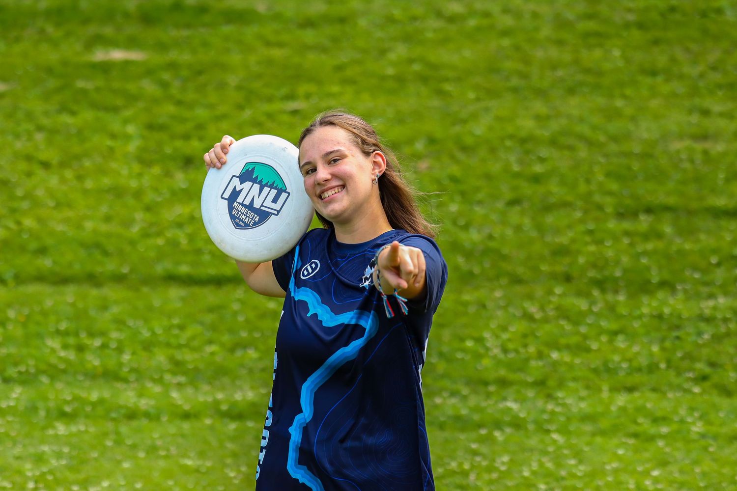Club sports media day photos. Ultimate frisbee.
