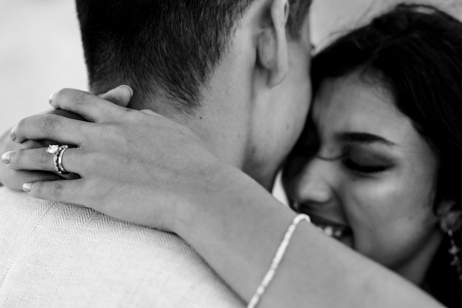 Candid wedding moment captured by Paco Aguilar during a destination wedding in Mexico