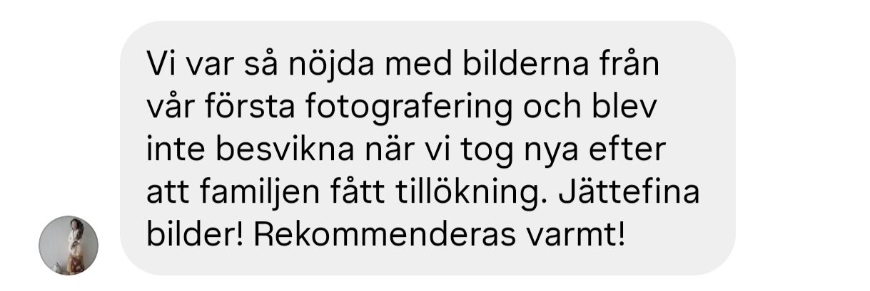 Social media comment in Swedish with user avatar.