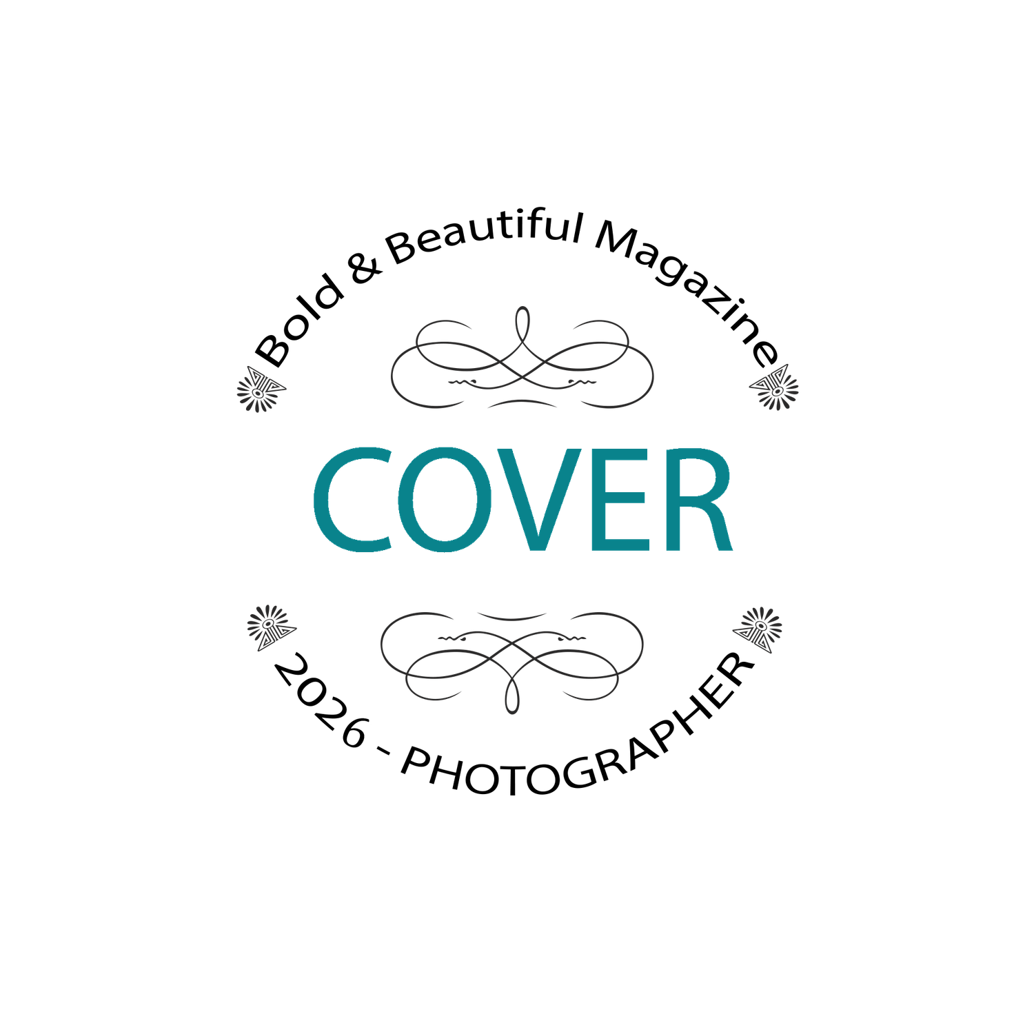 Cover photographer in Bold & Beautiful Magazine