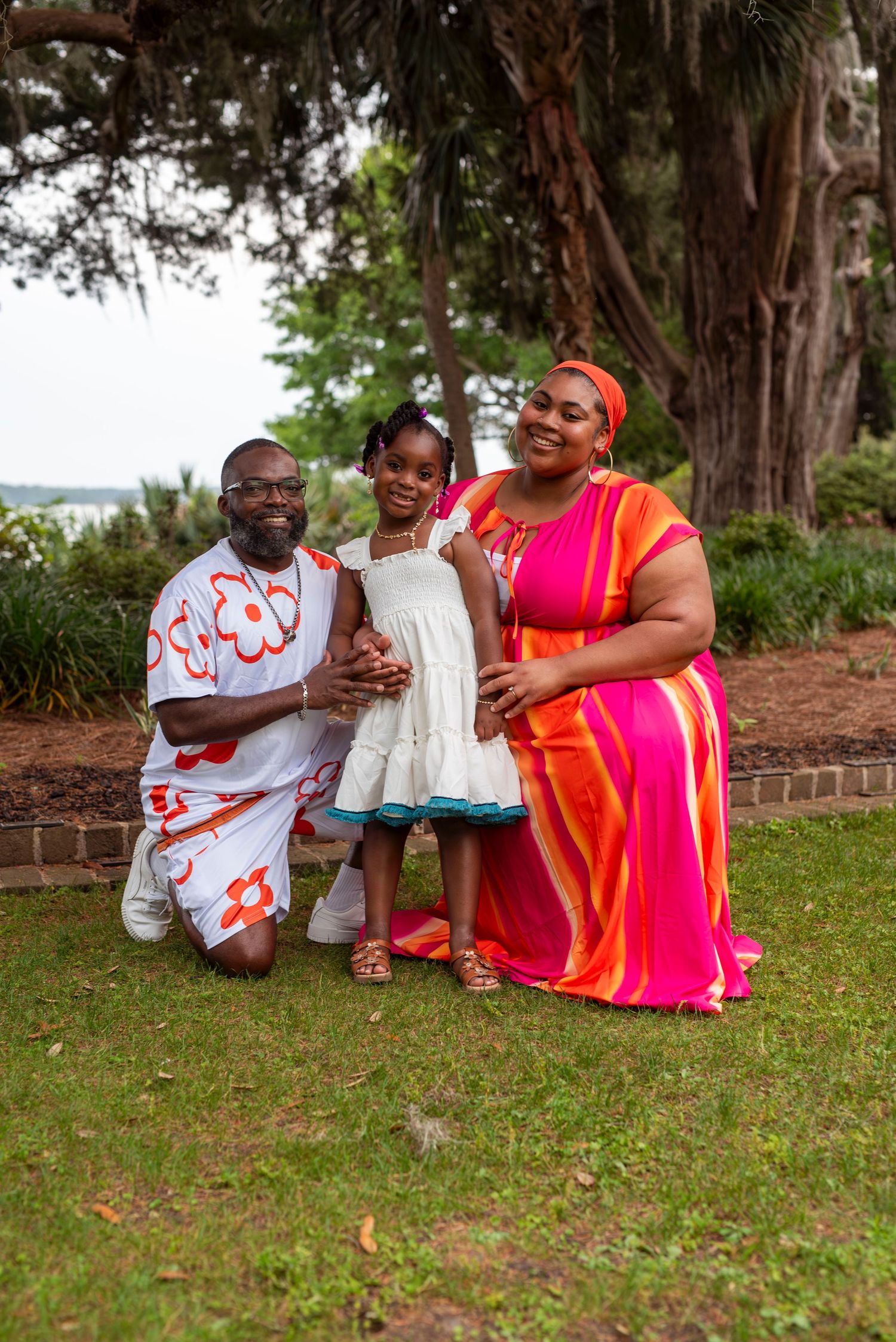 Family photography session at Wright Family Park in Bluffton, South Carolina