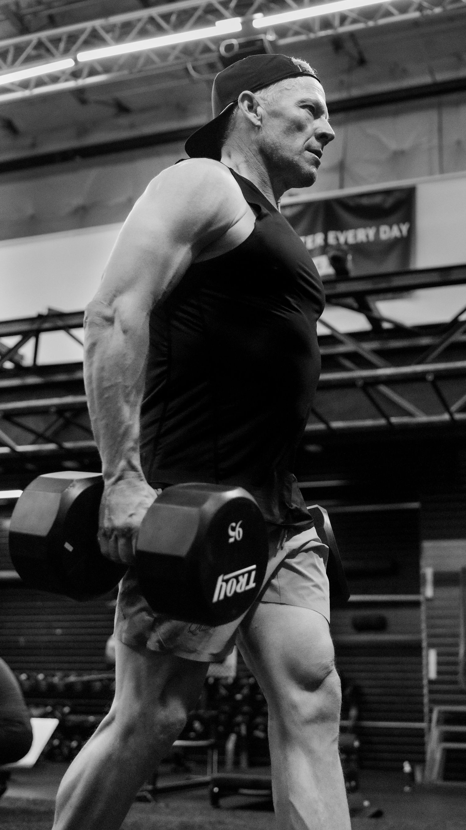 Lance Armstrong working out in Austin for Ten X Captures influencer package featured on pricing page.