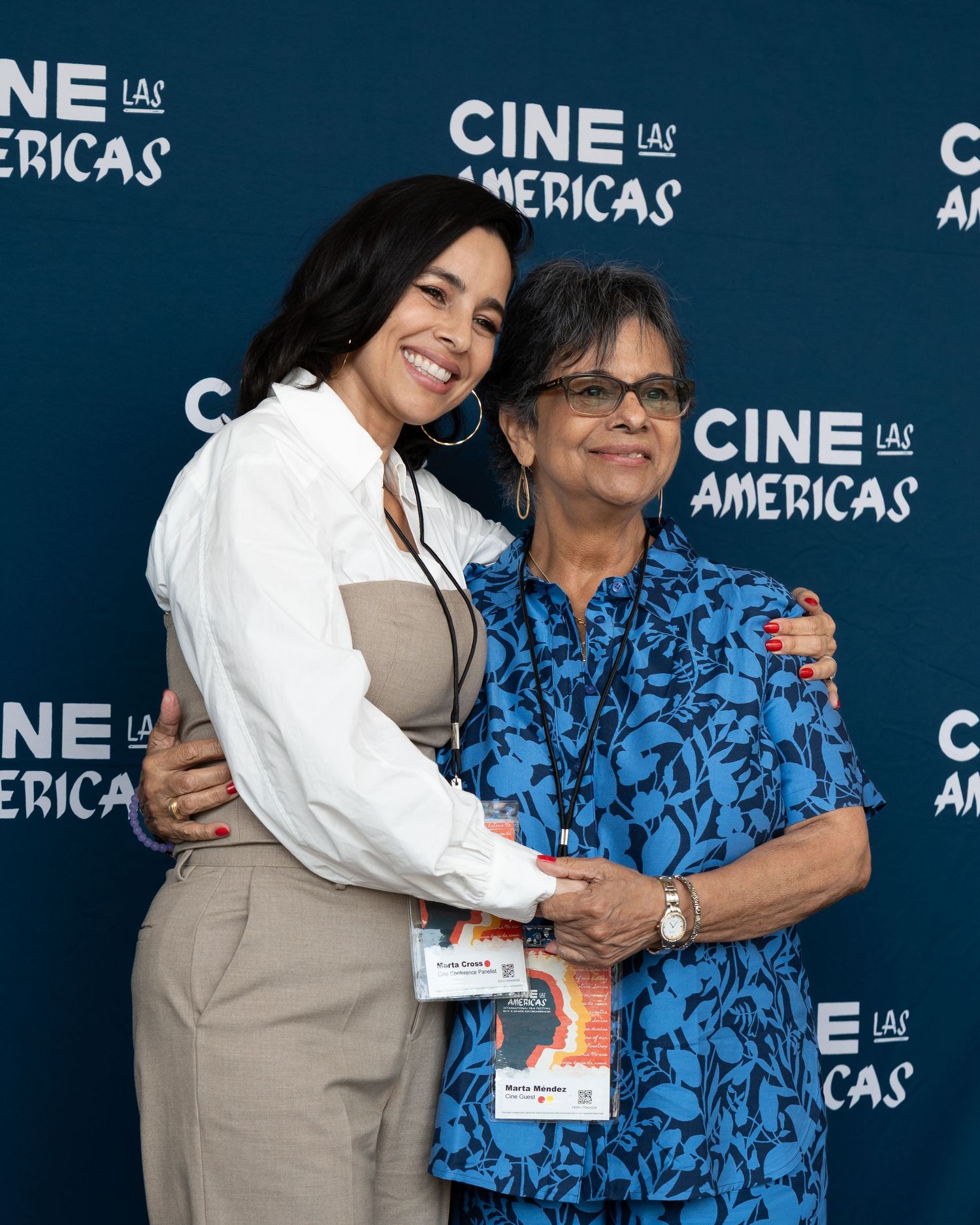 Movie actress posing at Austin film festival, captured by Ten X Captures for event photography and video portfolio.