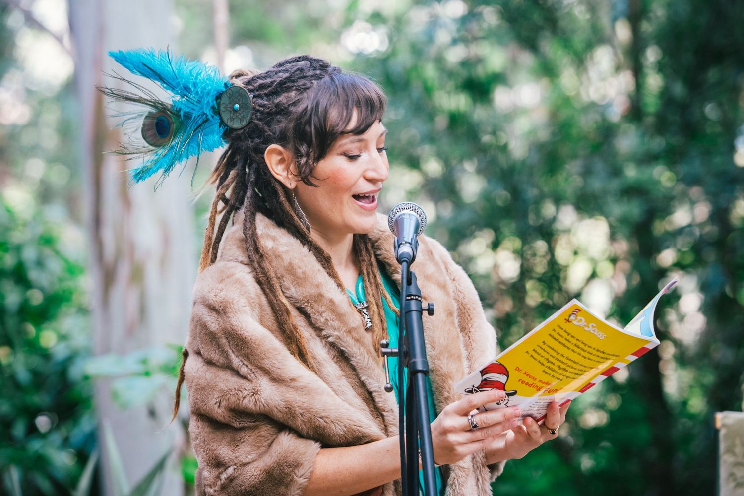 Outdoor celebration with performers and guests in vintage-inspired attire.DIY wedding Gold Coast elopement photographer Gold Coast