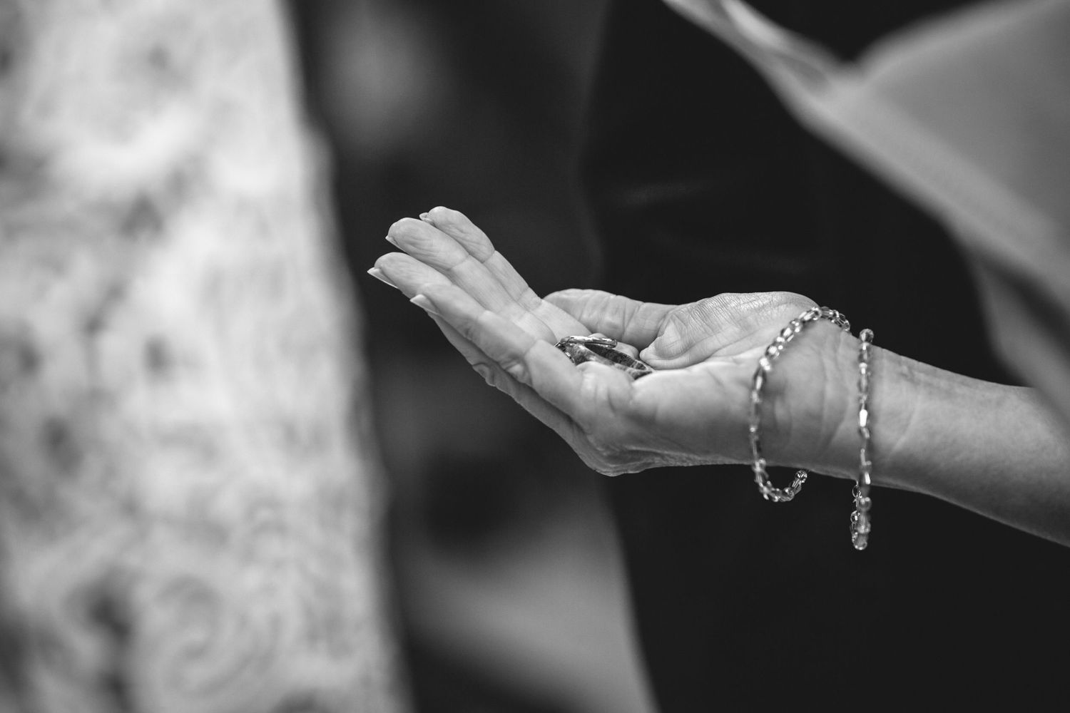 Black and white detail shots of wedding ring exchange.DIY wedding Gold Coast elopement photographer Gold Coast