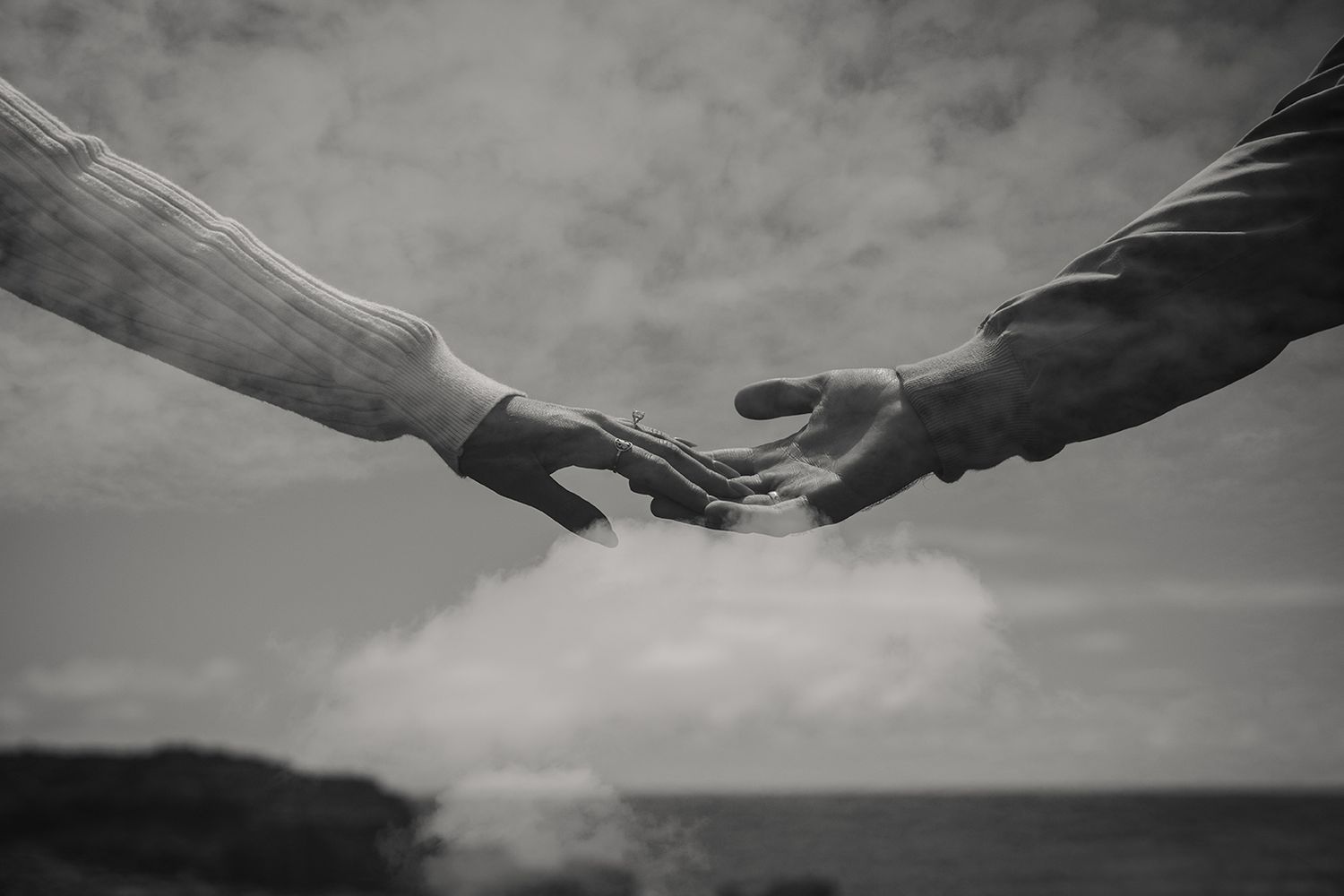 engagement photo session on Inis Mor