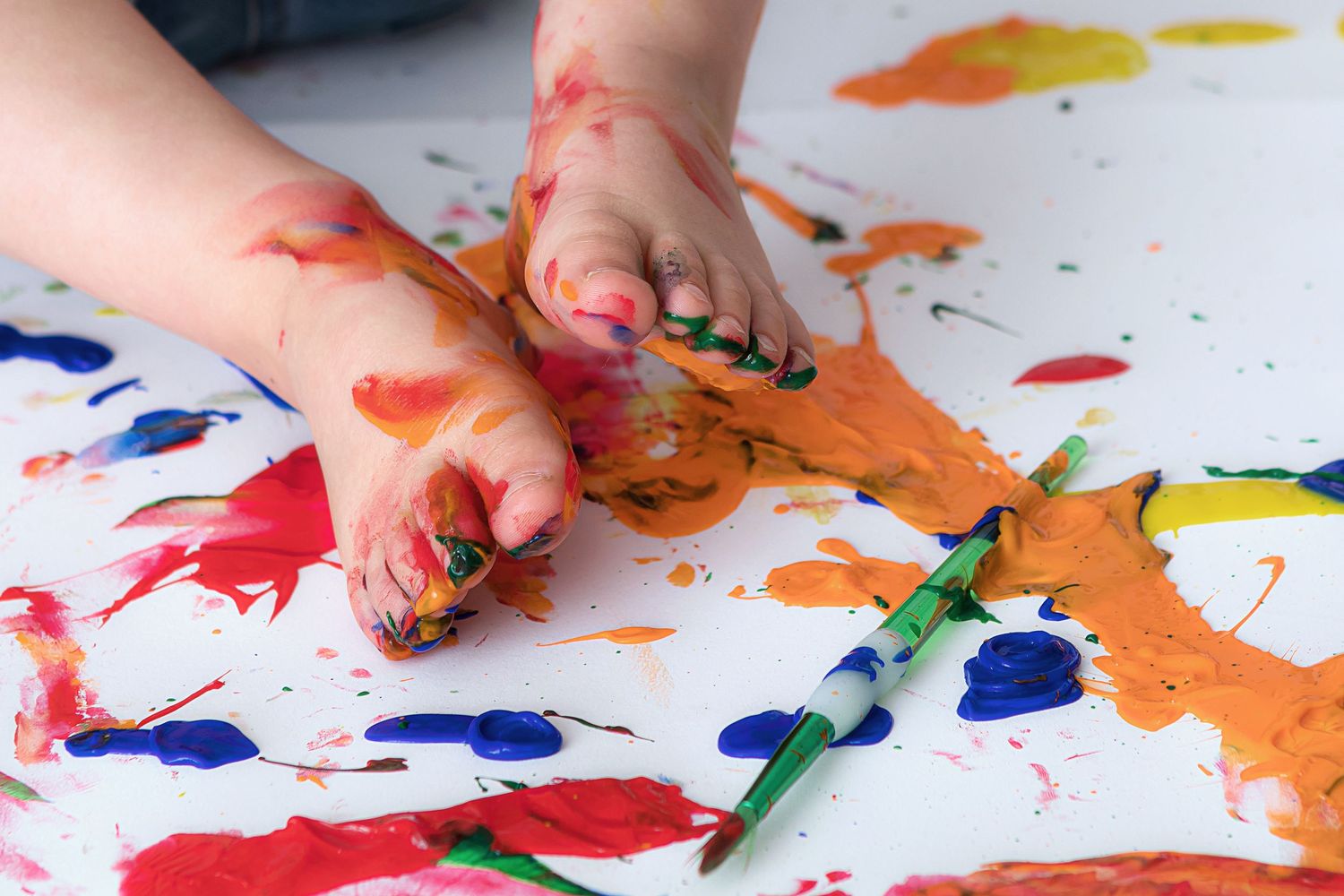 Paint and Art Photo Session West Lafayette, Indiana