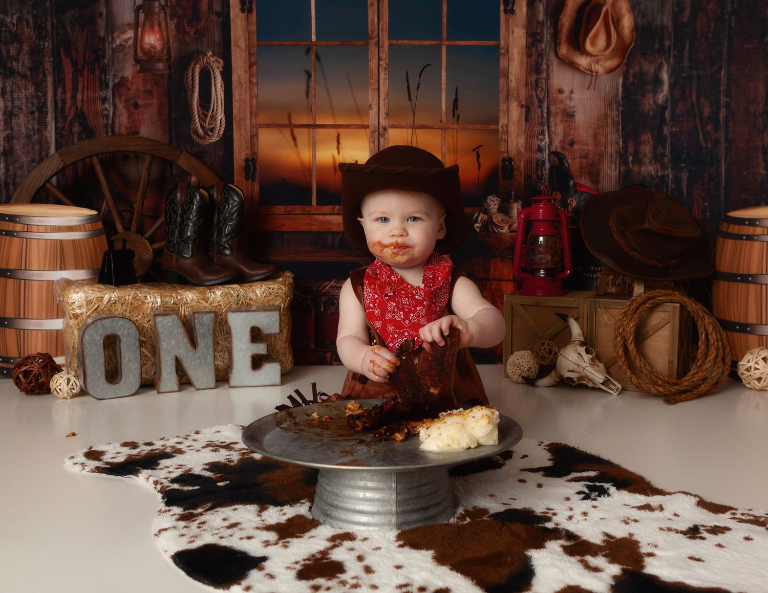 Cake Smash Photography West Lafayette, Indiana