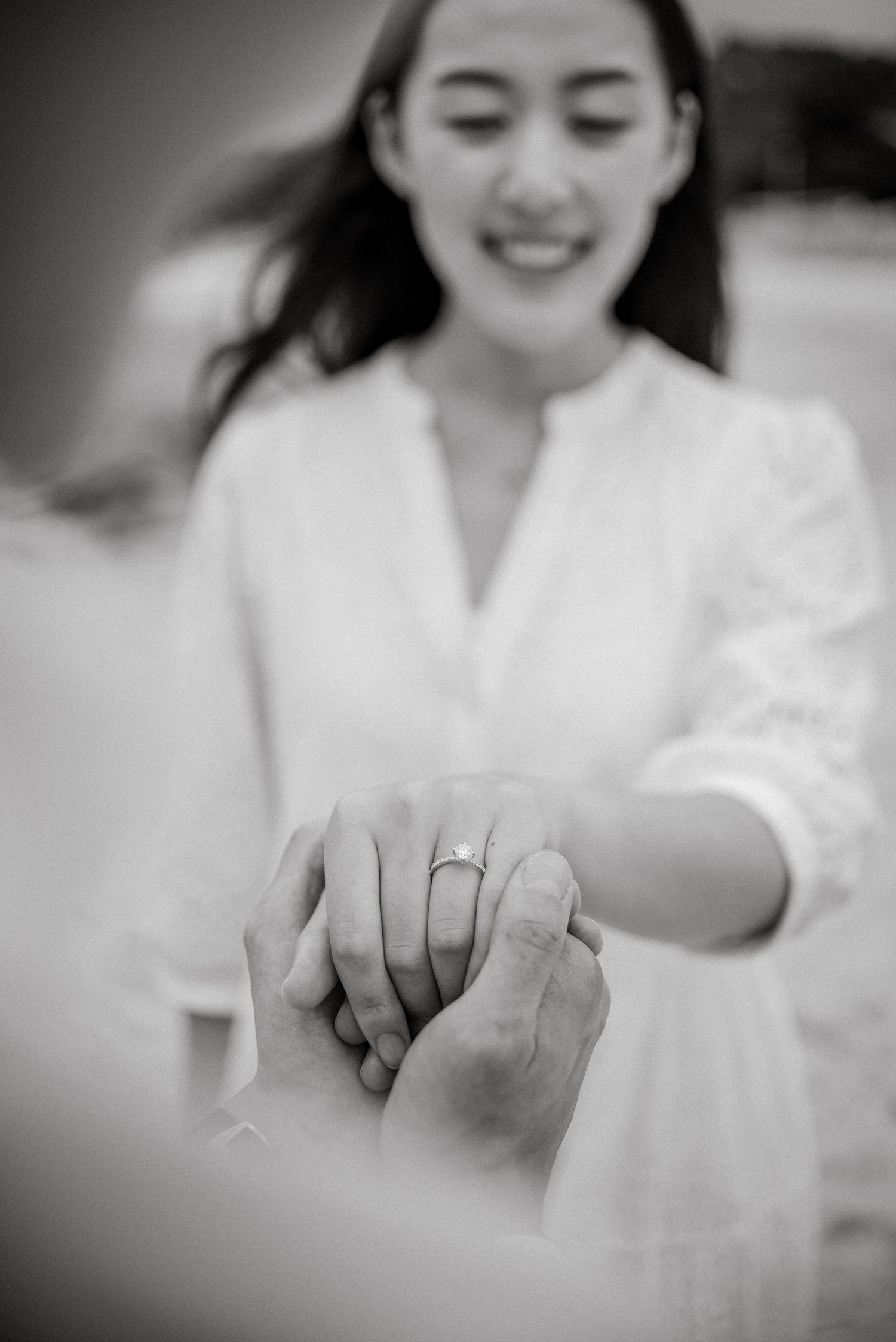 Proposal photoshoot in Balmoral beach by Oriana