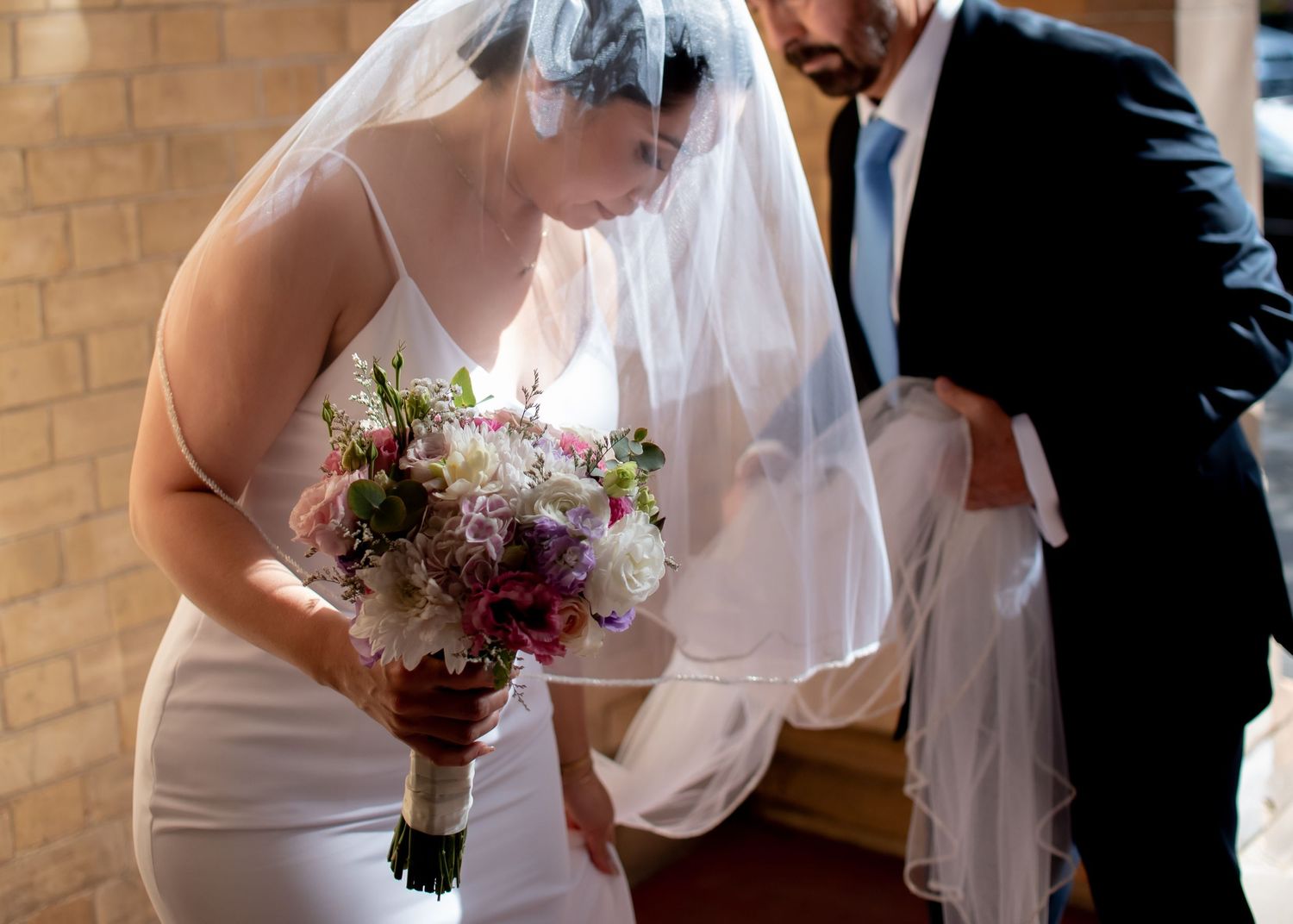 Candid wedding photography