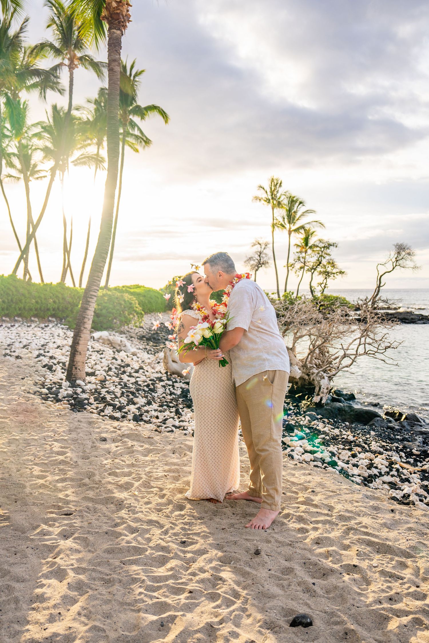 Kailua Kona beach wedding photographer Hawaii