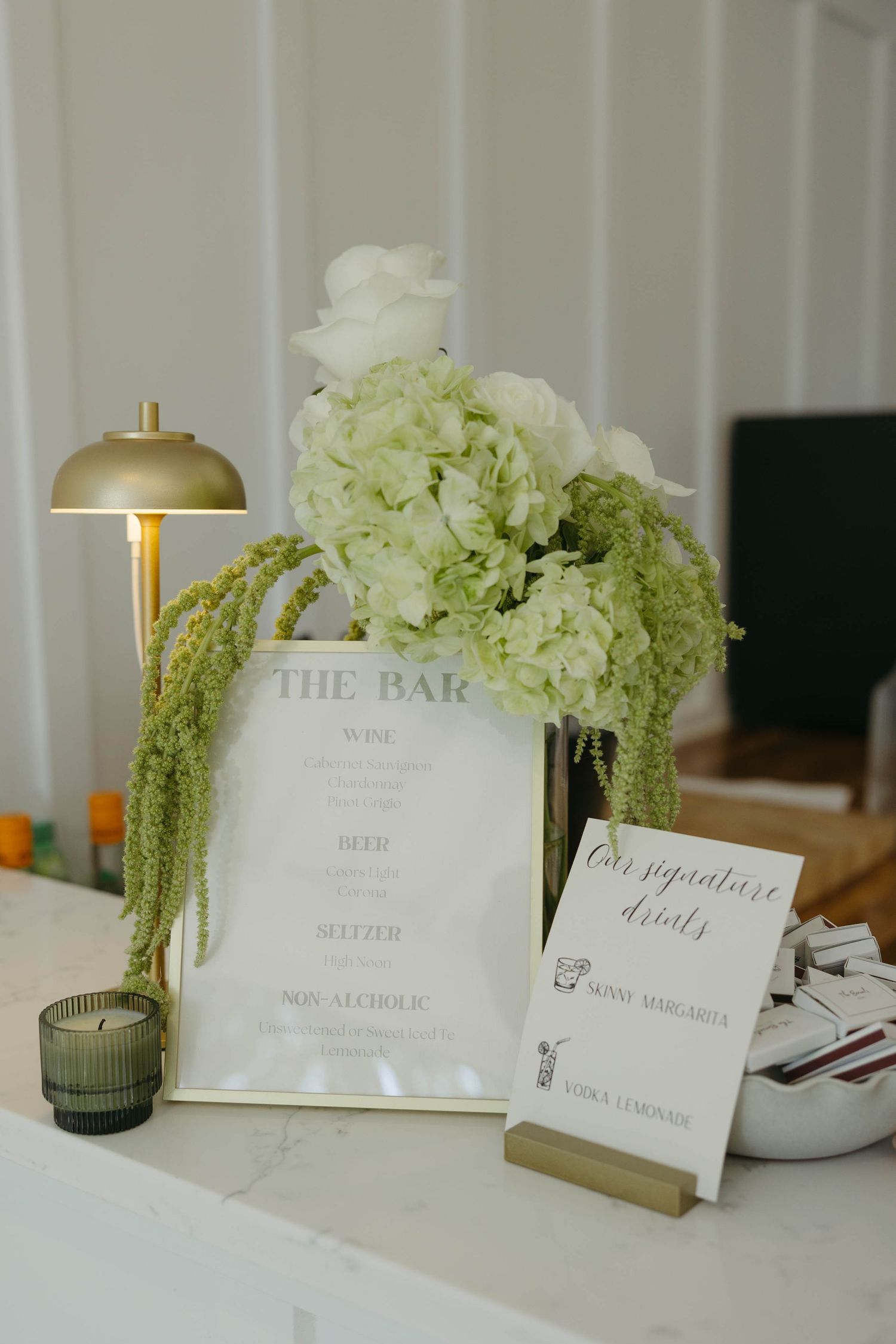 Birmingham Alabama Photographer capturing the ceremony space and reception details, at Iris Woods Venue in Nashville, Tennessee