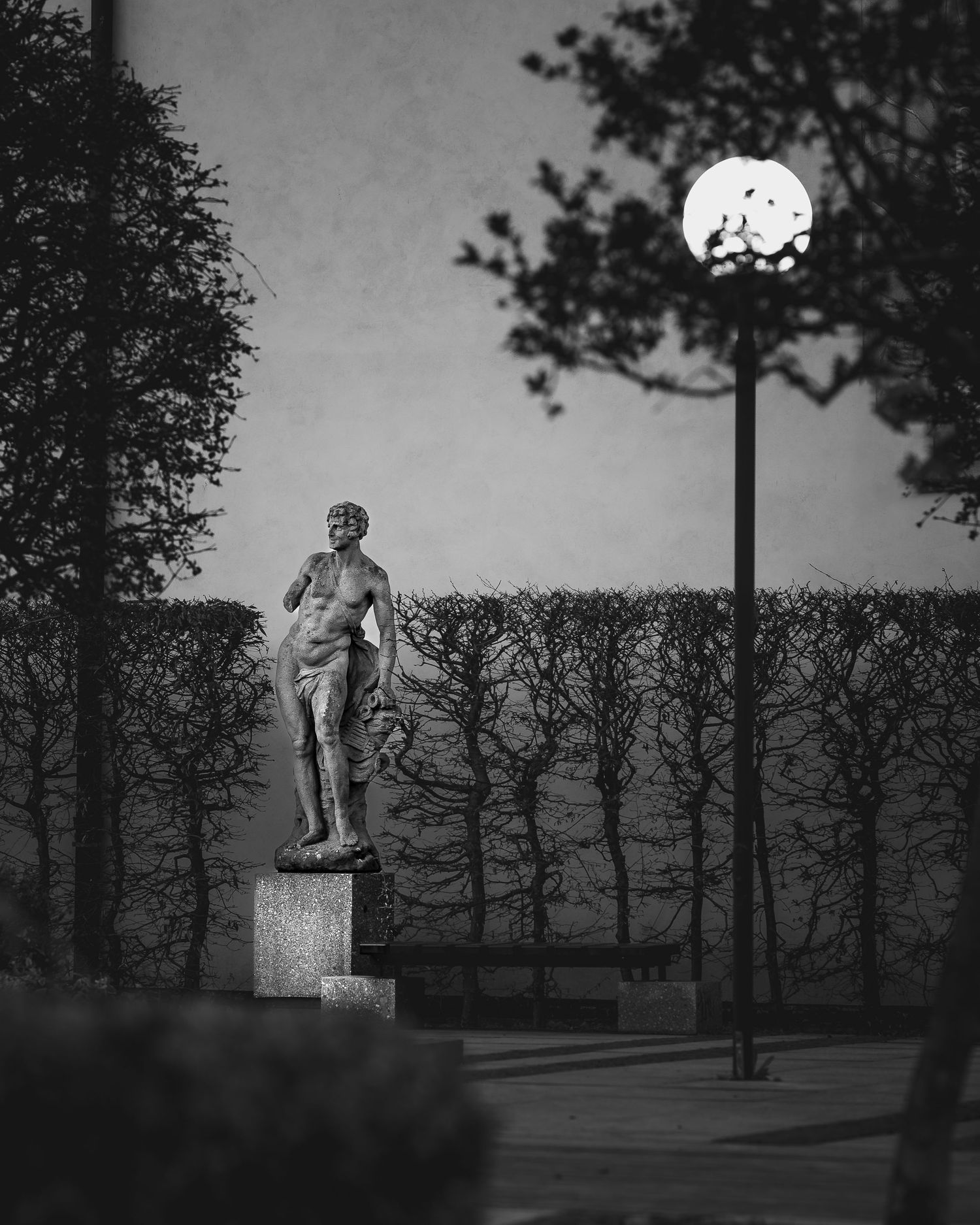 Stemningsfullt utendørsbilde – kunstnerisk foto i Praha
