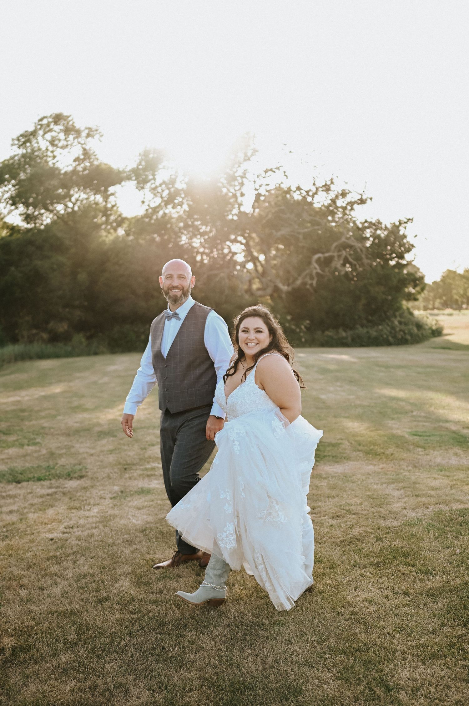 Nadia and Jason could not stop smiling during their Golden Hour photo session!