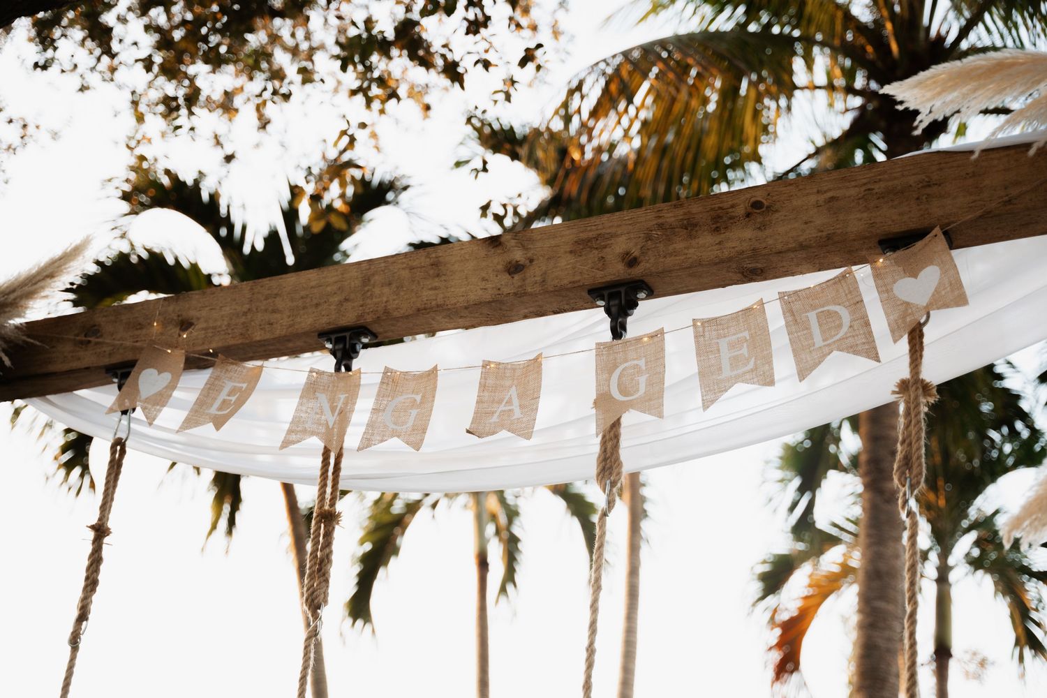 Engagement party photography for couple in Cutler Bay, FL
