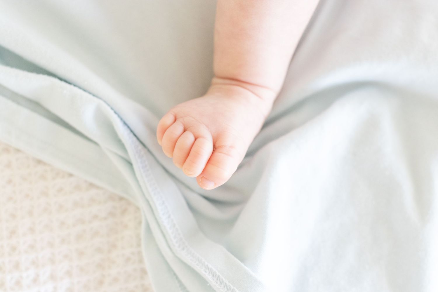 Candid Photo on Beautiful baby toes relaxed lifestyle session.