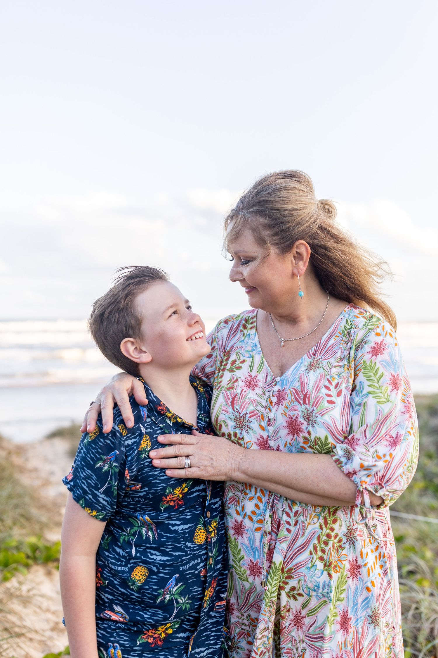Mother & Son candid lifestyle Photography on the Coffs Coast- Coffs Harbour Photographer