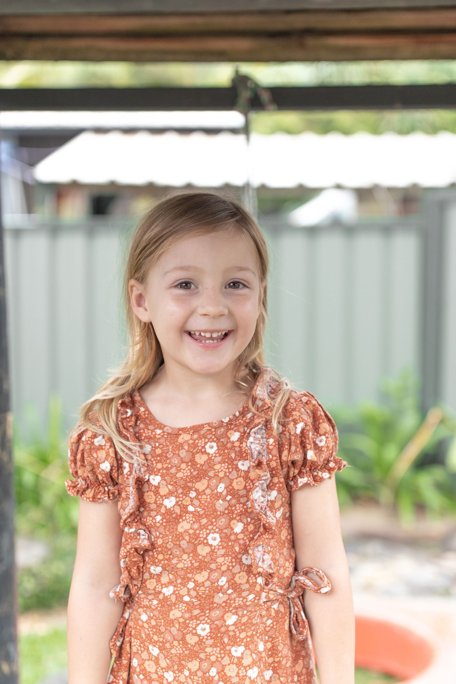Candid preschool moment with children playing outdoors on the Coffs Coast