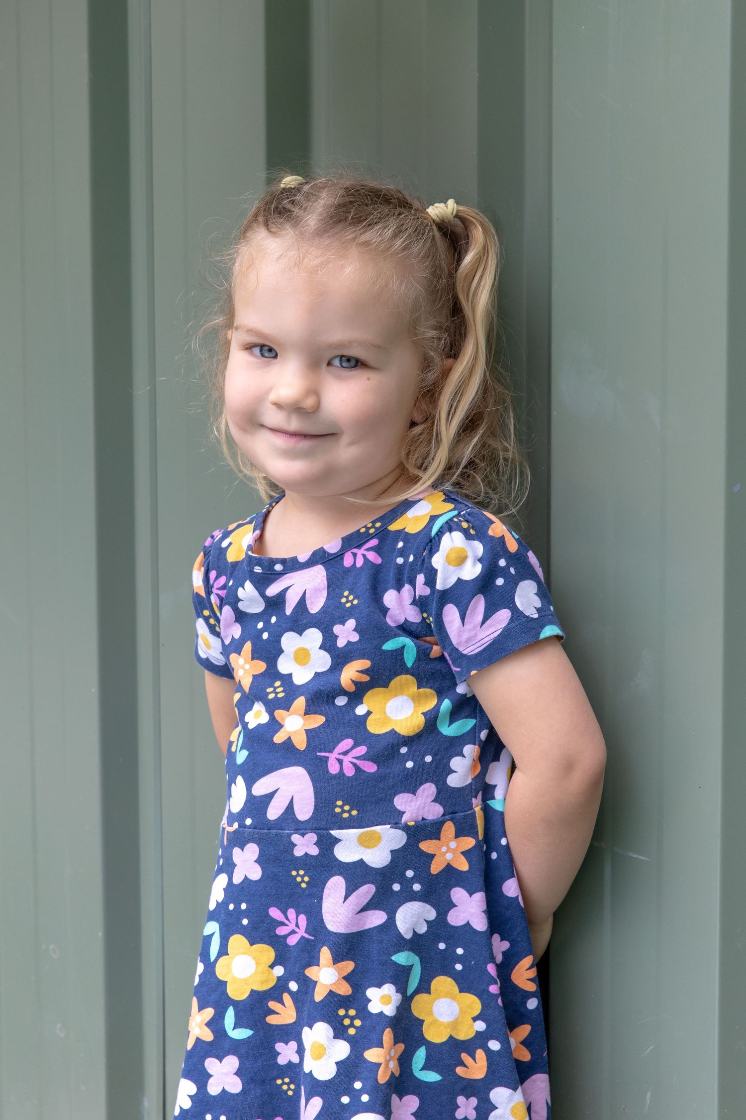 Candid preschool moment with children playing outdoors on the Coffs Coast