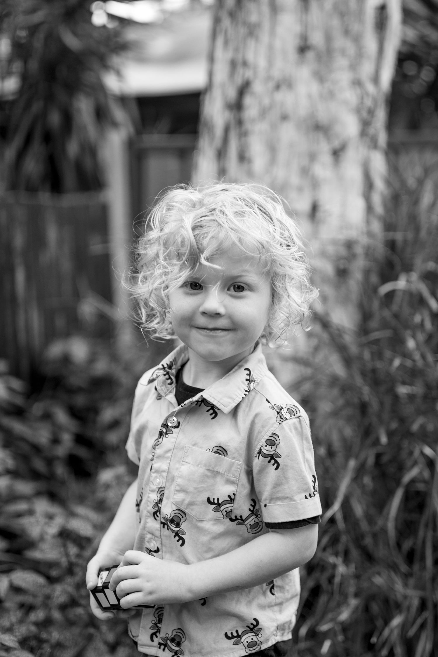 Candid preschool moment with children playing outdoors on the Coffs Coast