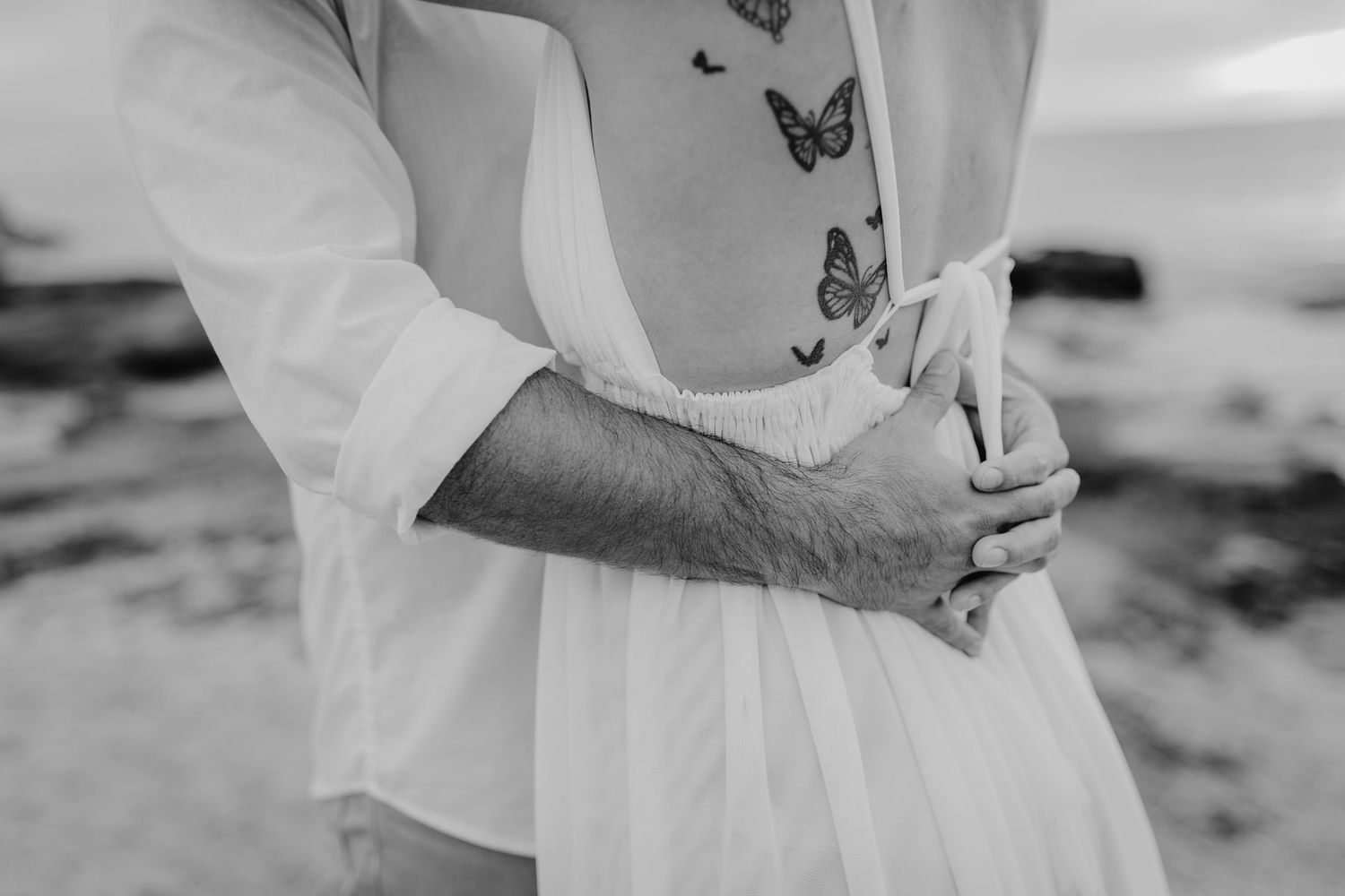 Paarshooting, Mallorca, Palma, Sonnenuntergang, Sunset, Glücksmomente Kerstin Jochens, Liebe, Paarfotos, emotional, Hochzeit, authentisch