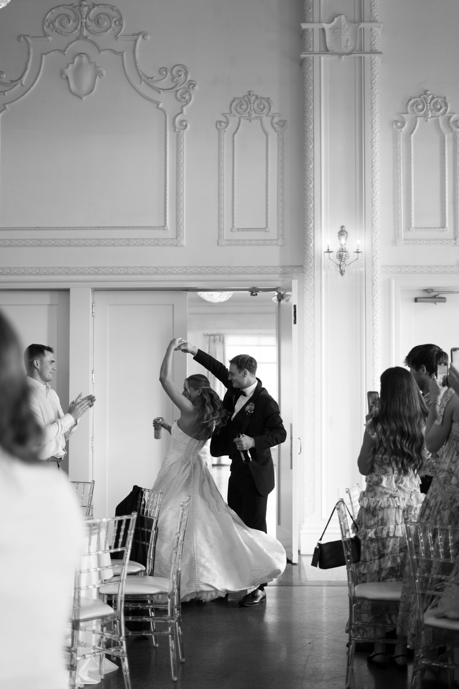grand entrance dance at the mayo hotel