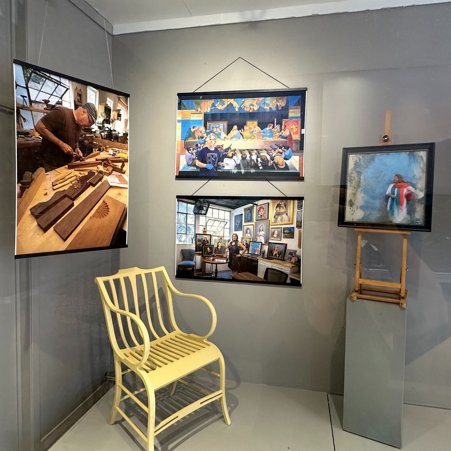 Bobbie Bush artwork featured in Salem Arts Association public exhibit in Salem MA.