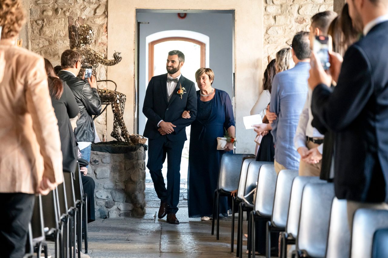 romantica coppia di sposi foto reportage